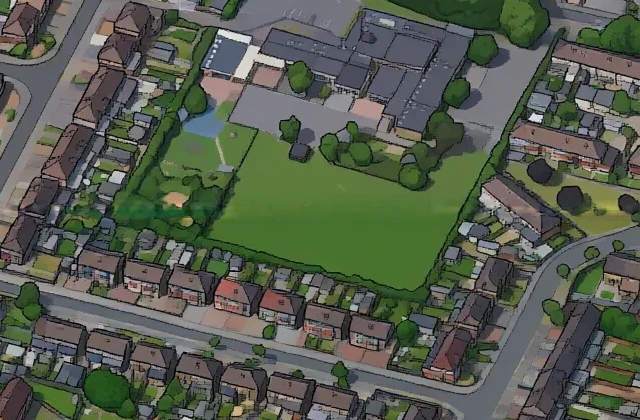 The same park with the line gone